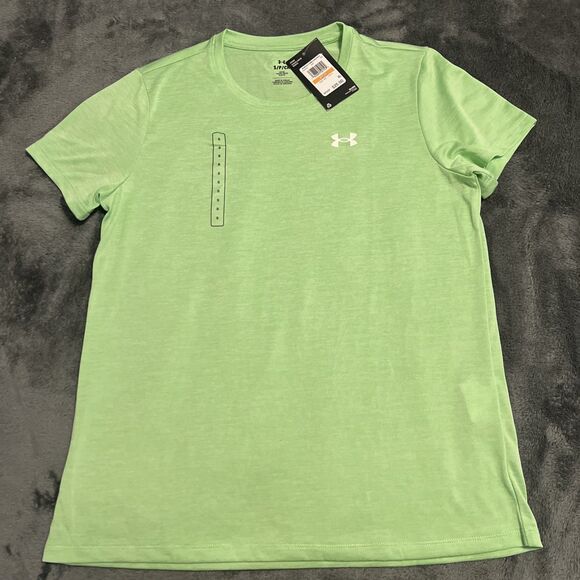 Under armour Tops - Small Women’s Under Armour Loose Tech SSC Twist Green 1384230